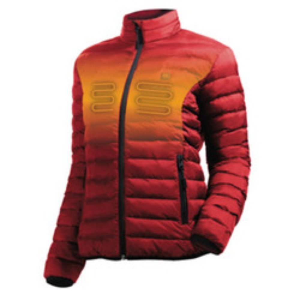 Gobi Heat Wolf M Women's 3 Zone Heated Coat, Sequoia